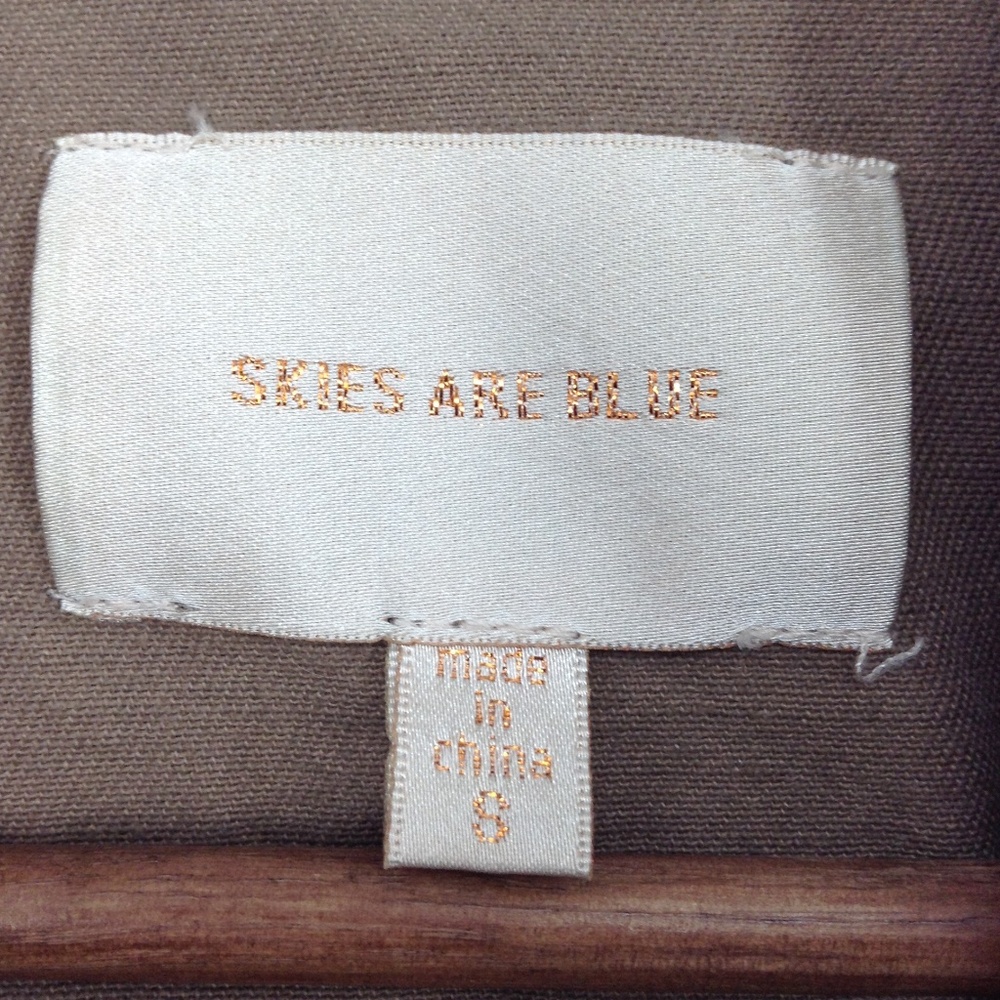 SKIES ARE BLUE Boho Floral Print Utility Jacket - Picture 7 of 8